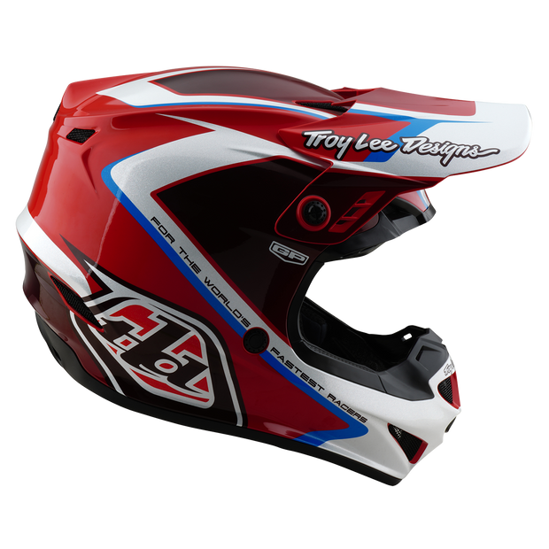 YOUTH GP HELMET SHUTTER RED