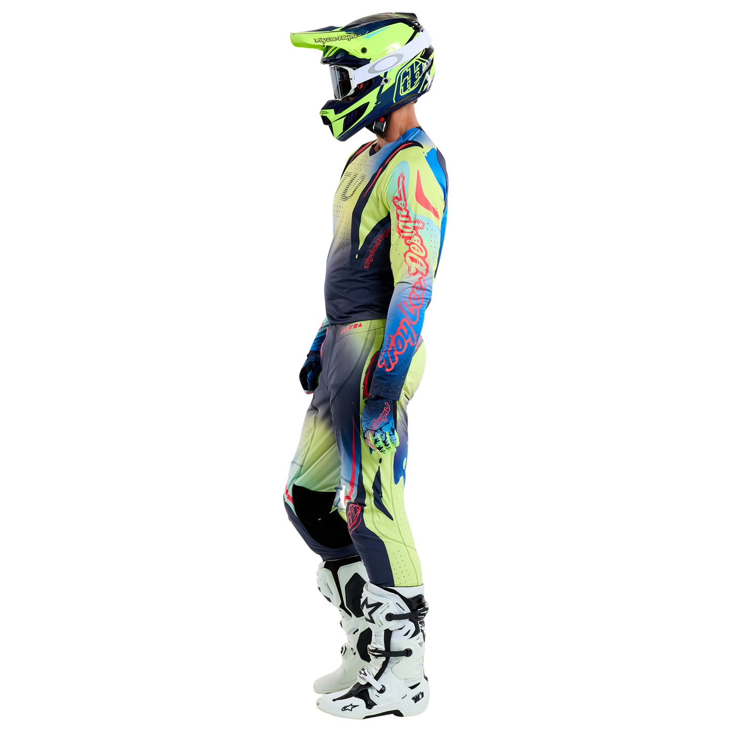 SE ULTRA JERSEY DRIP GLO YELLOW / DARK NAVY