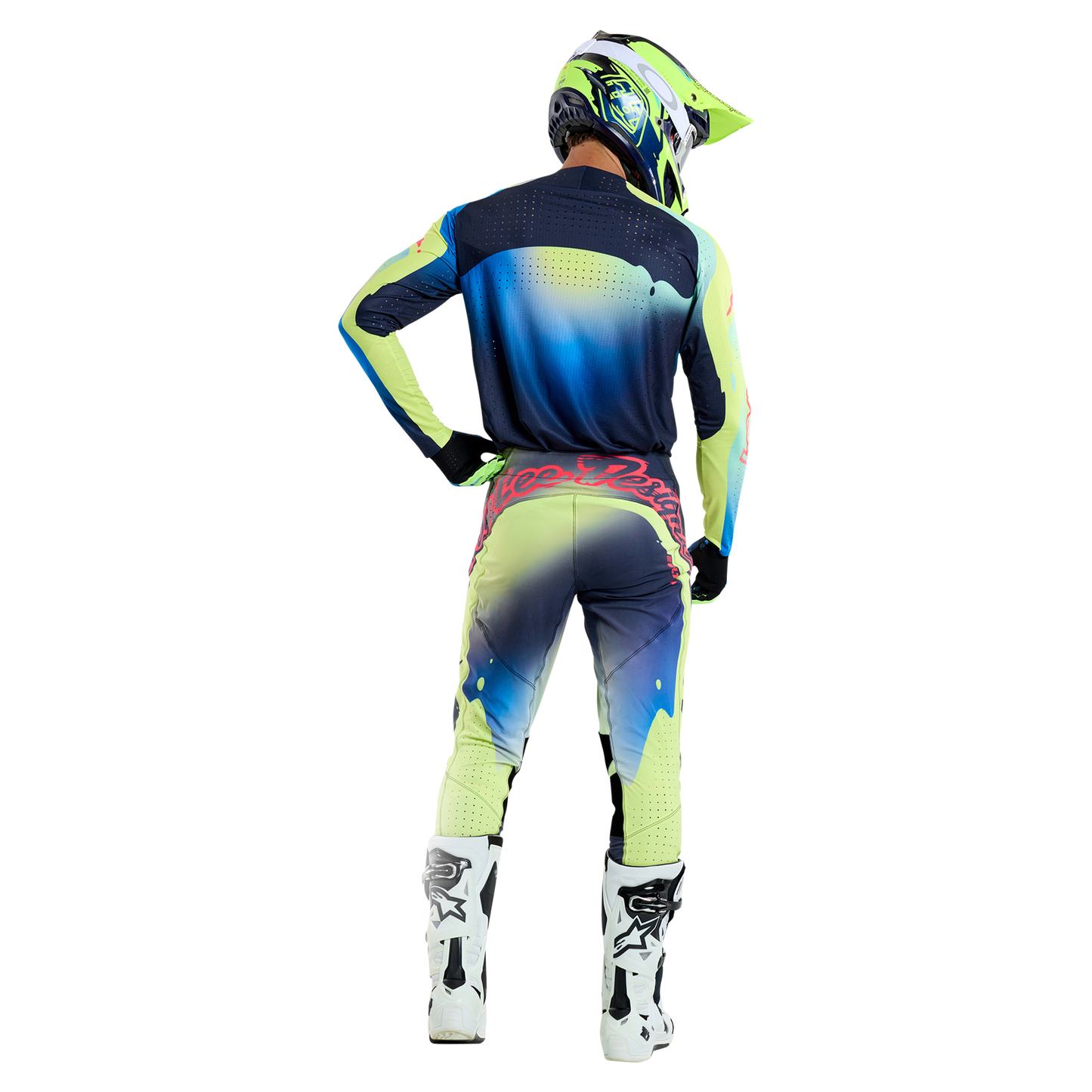 SE ULTRA JERSEY DRIP GLO YELLOW / DARK NAVY
