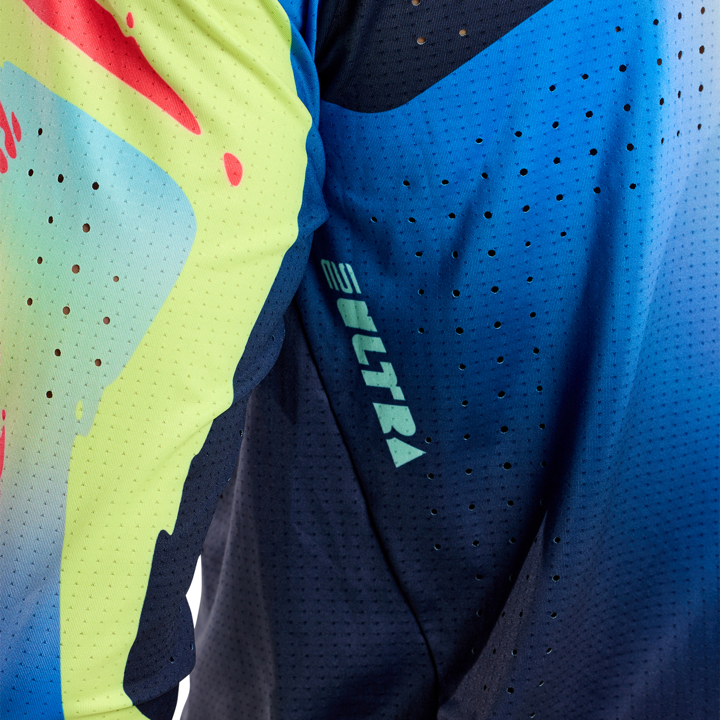 SE ULTRA JERSEY DRIP GLO YELLOW / DARK NAVY