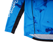 YOUTH GP PRO JERSEY BLOTTED BRIGHT BLUE