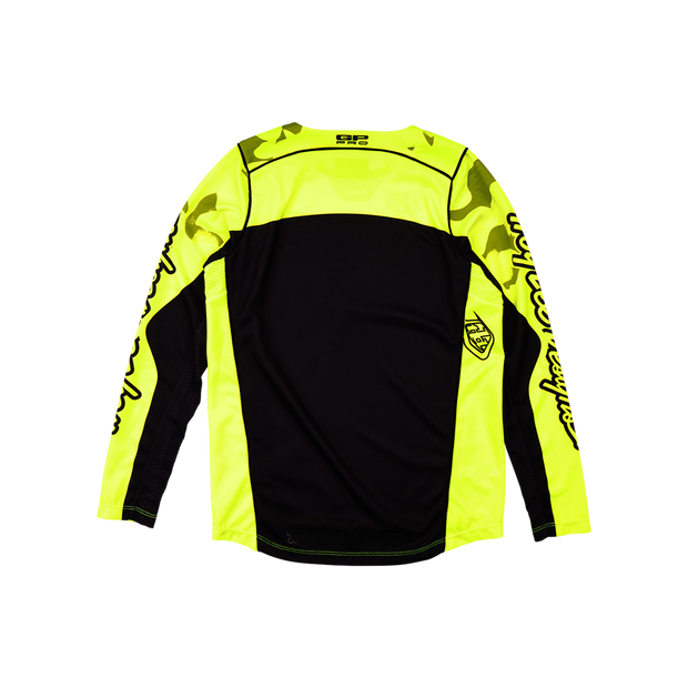 YOUTH GP PRO JERSEY BLOTTED FLO YELLOW