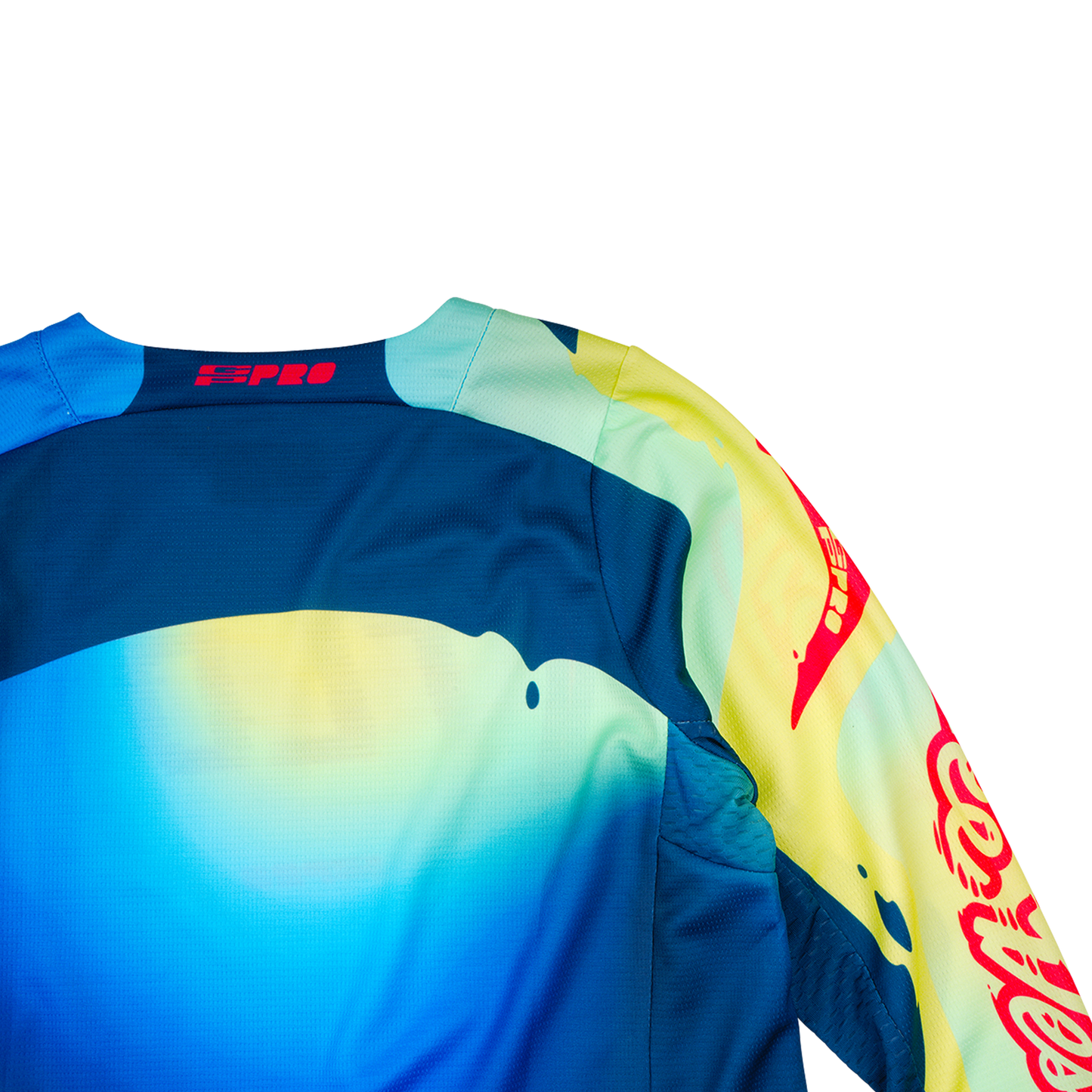 YOUTH GP PRO JERSEY DRIP GLO YELLOW / DARK NAVY