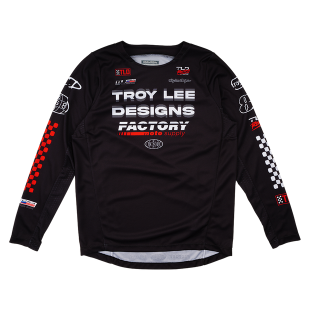 YOUTH GP PRO JERSEY FACTORY BLACK