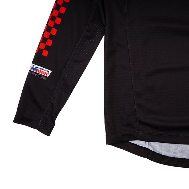 YOUTH GP PRO JERSEY FACTORY BLACK