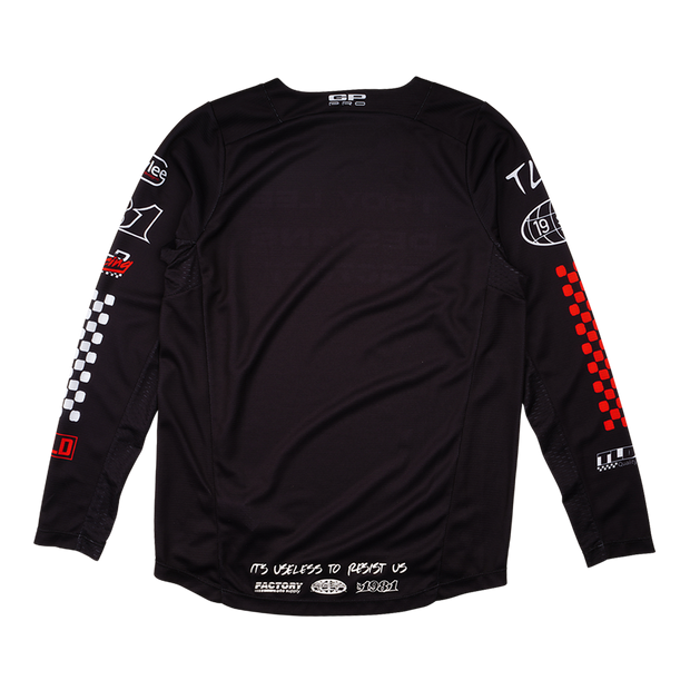 YOUTH GP PRO JERSEY FACTORY BLACK