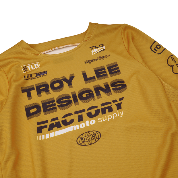 YOUTH GP PRO JERSEY FACTORY GOLD