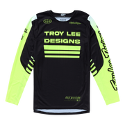 GP PRO JERSEY SEGMENT BLACK / FLO YELLOW