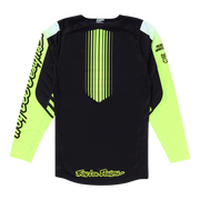 GP PRO JERSEY SEGMENT BLACK / FLO YELLOW