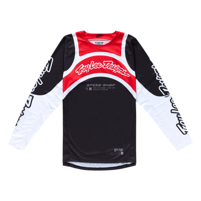 GP PRO JERSEY SWERVE BLACK / RED