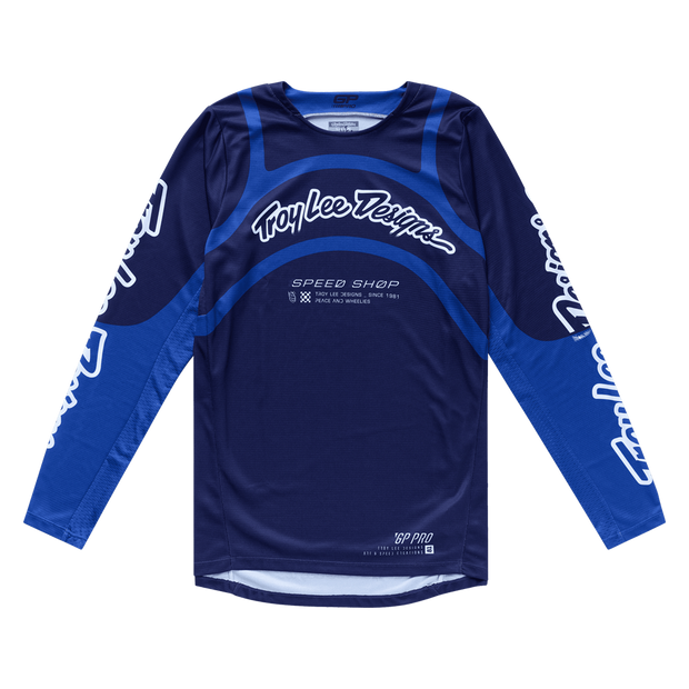 GP PRO JERSEY SWERVE NAVY / BLUE