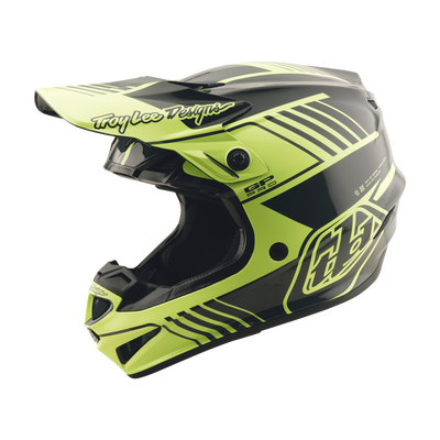 YOUTH GP PRO HELMET SEGMENT GLO YELLOW