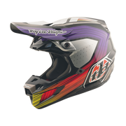 SE5 ECE CARBON HELMET STRIPES BLACK / PURPLE