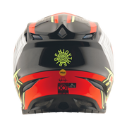 SE5 ECE COMPOSITE HELMET STRIPES BLACK / INFRA RED