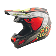 SE5 ECE COMPOSITE HELMET STRIPES BLACK / INFRA RED