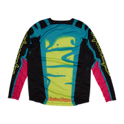 YOUTH GP PRO JERSEY MEMBRANE BLACK / GLO YELLOW