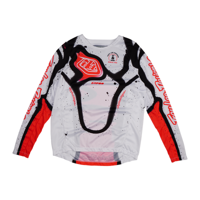 YOUTH GP PRO JERSEY MEMBRANE WHITE / INFRA RED