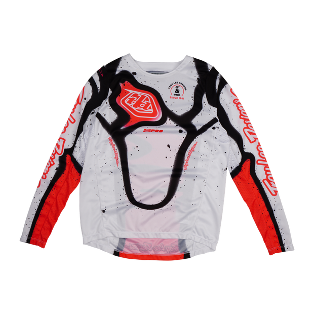 YOUTH GP PRO JERSEY MEMBRANE WHITE / INFRA RED