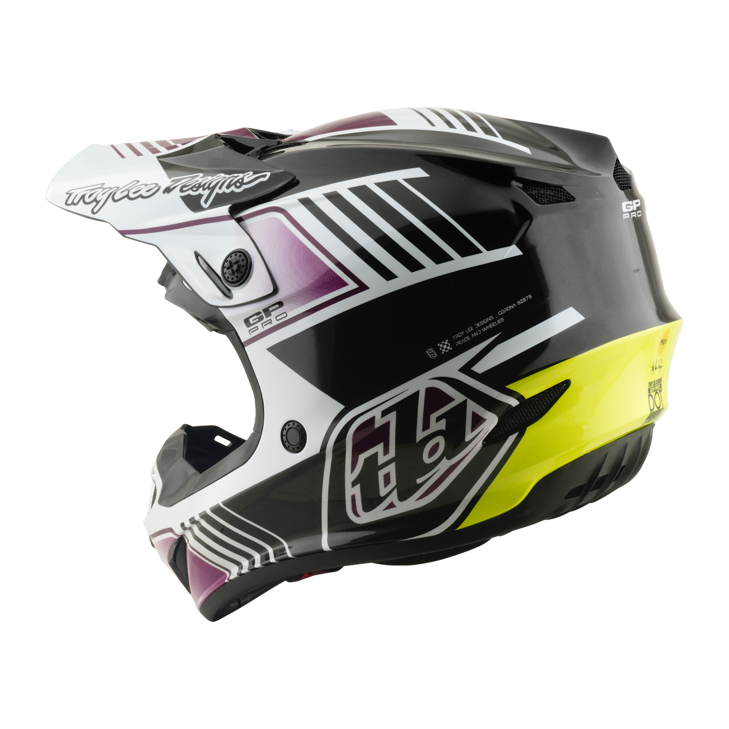 GP PRO HELMET SEGMENT BLACK