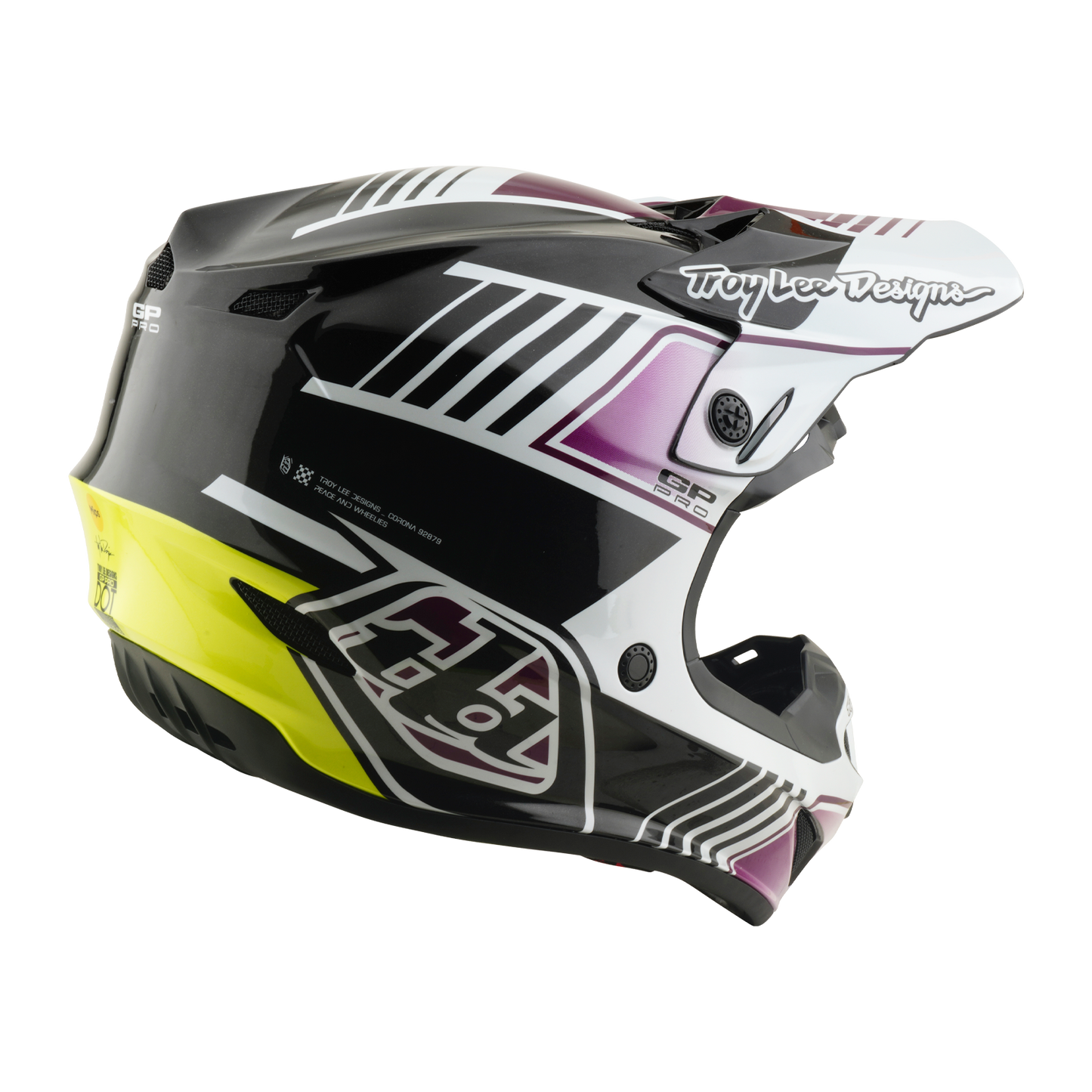 GP PRO HELMET SEGMENT BLACK