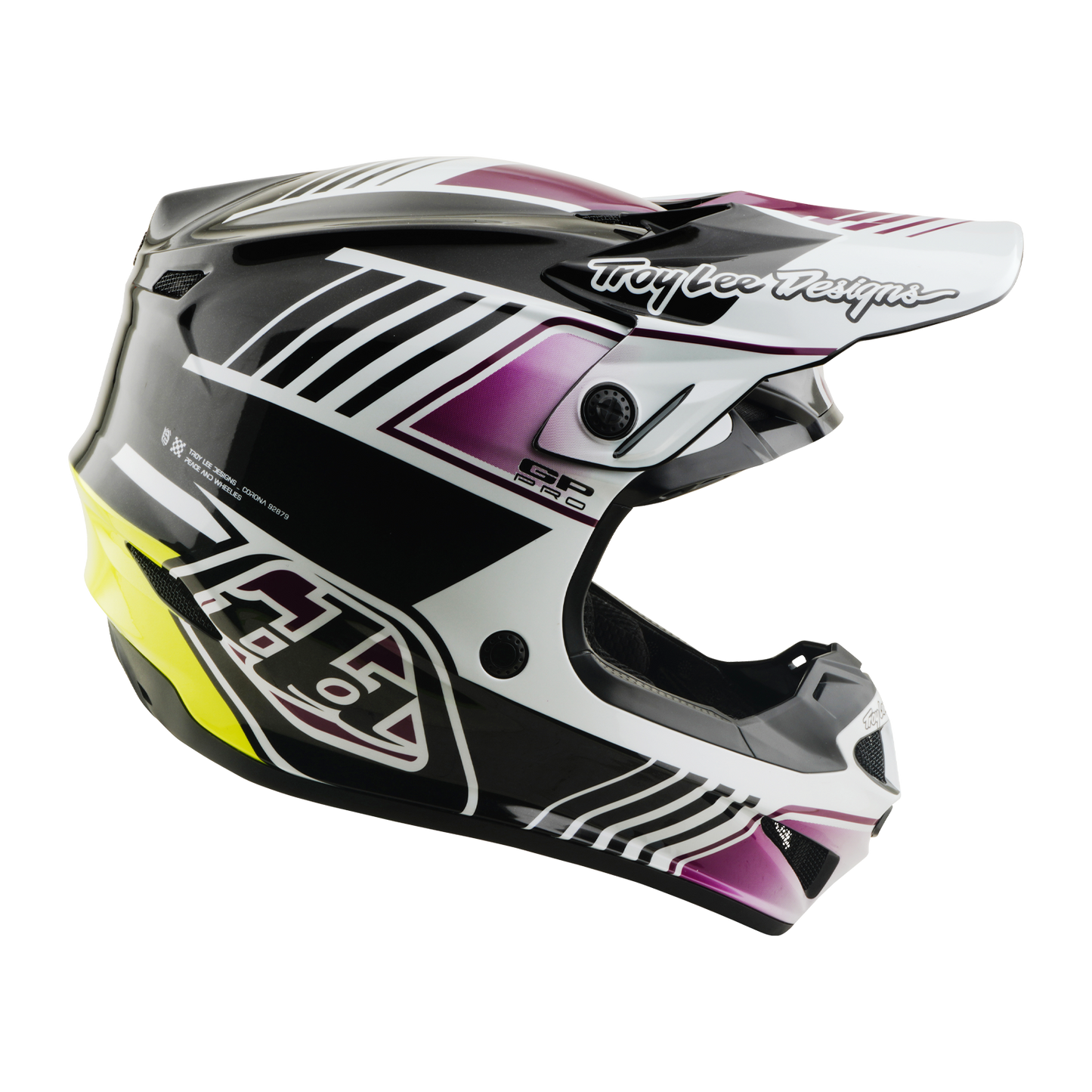 GP PRO HELMET SEGMENT BLACK