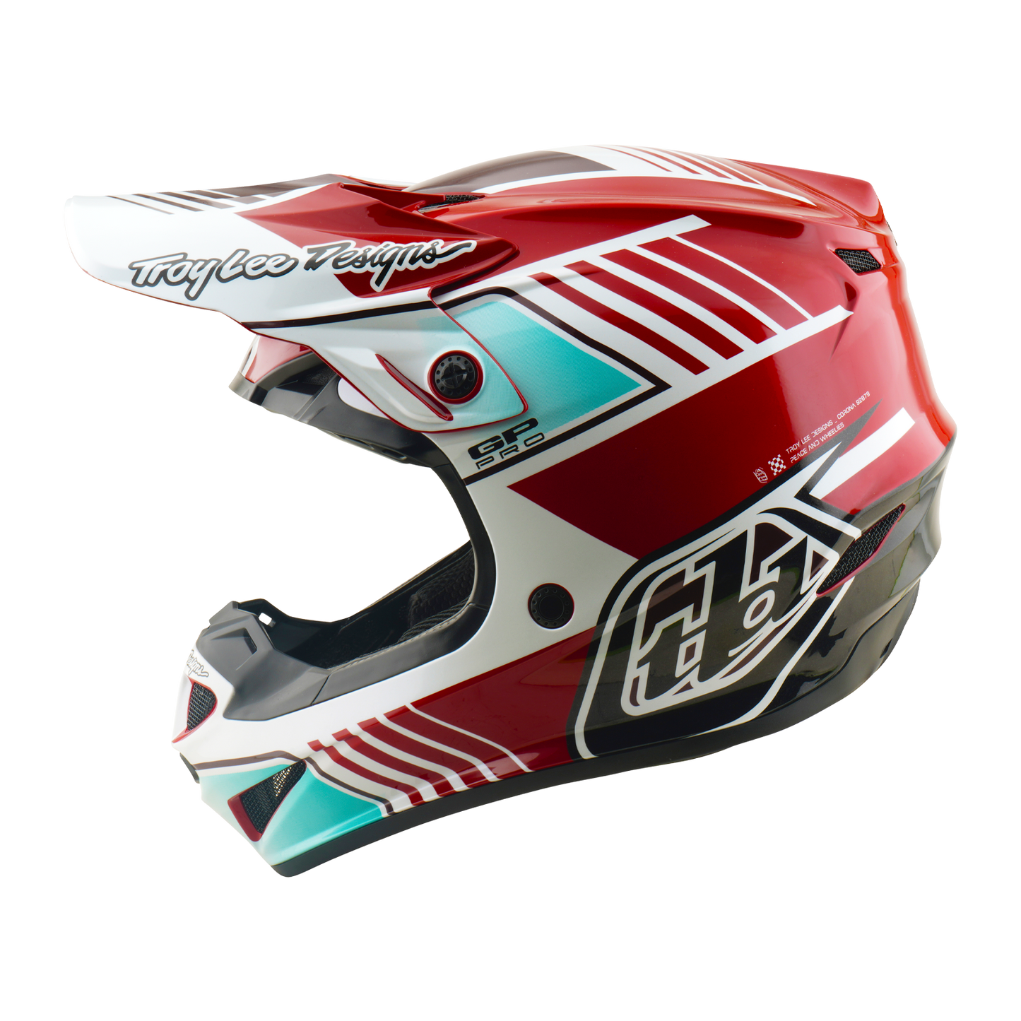 GP PRO HELMET SEGMENT RED