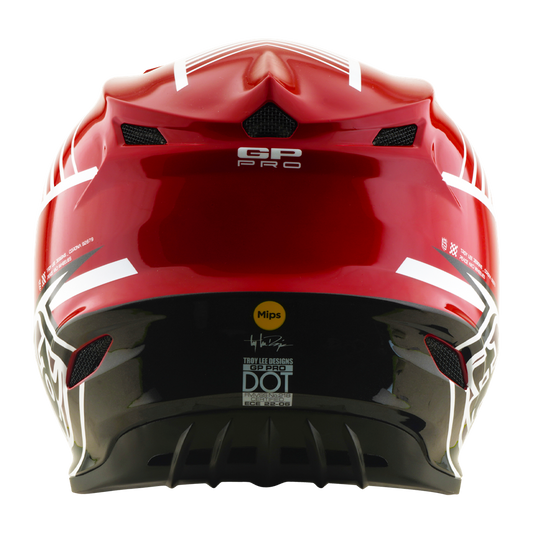 GP PRO HELMET SEGMENT RED