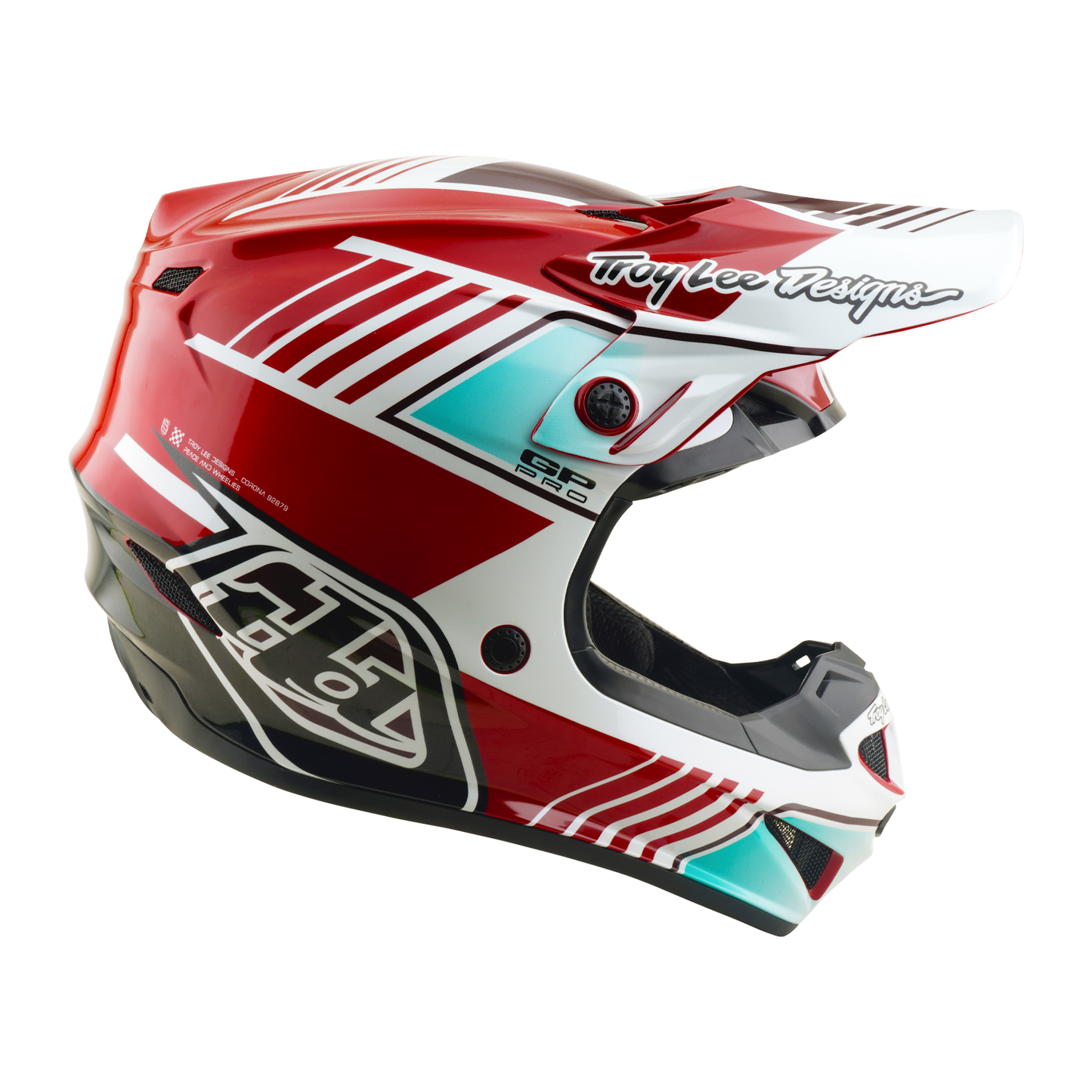 GP PRO HELMET SEGMENT RED