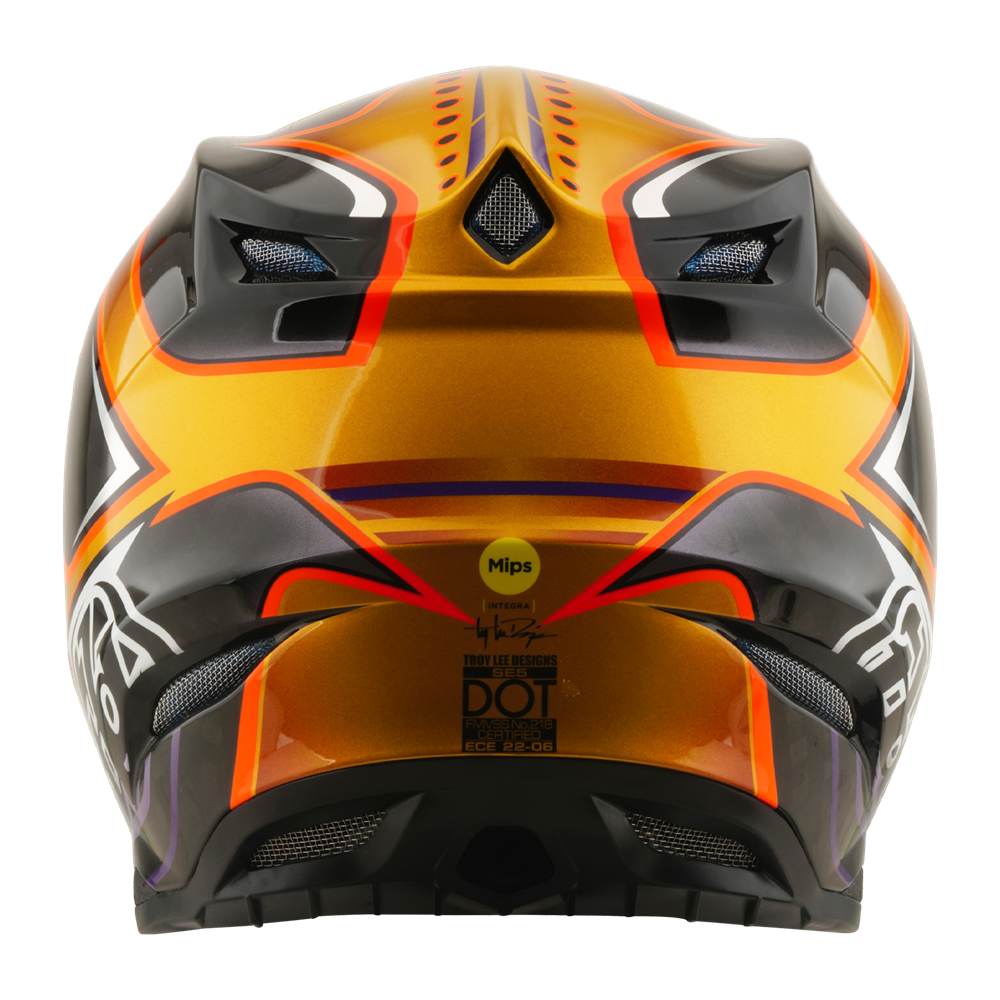 SE5 ECE CARBON HELMET CREST GOLD