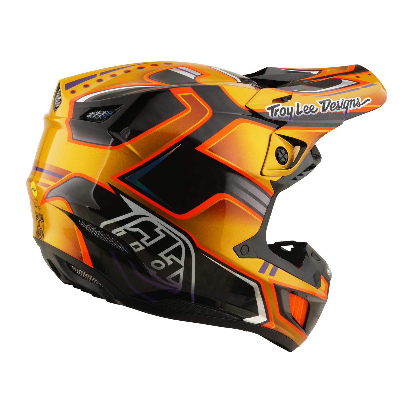 SE5 ECE CARBON HELMET CREST GOLD