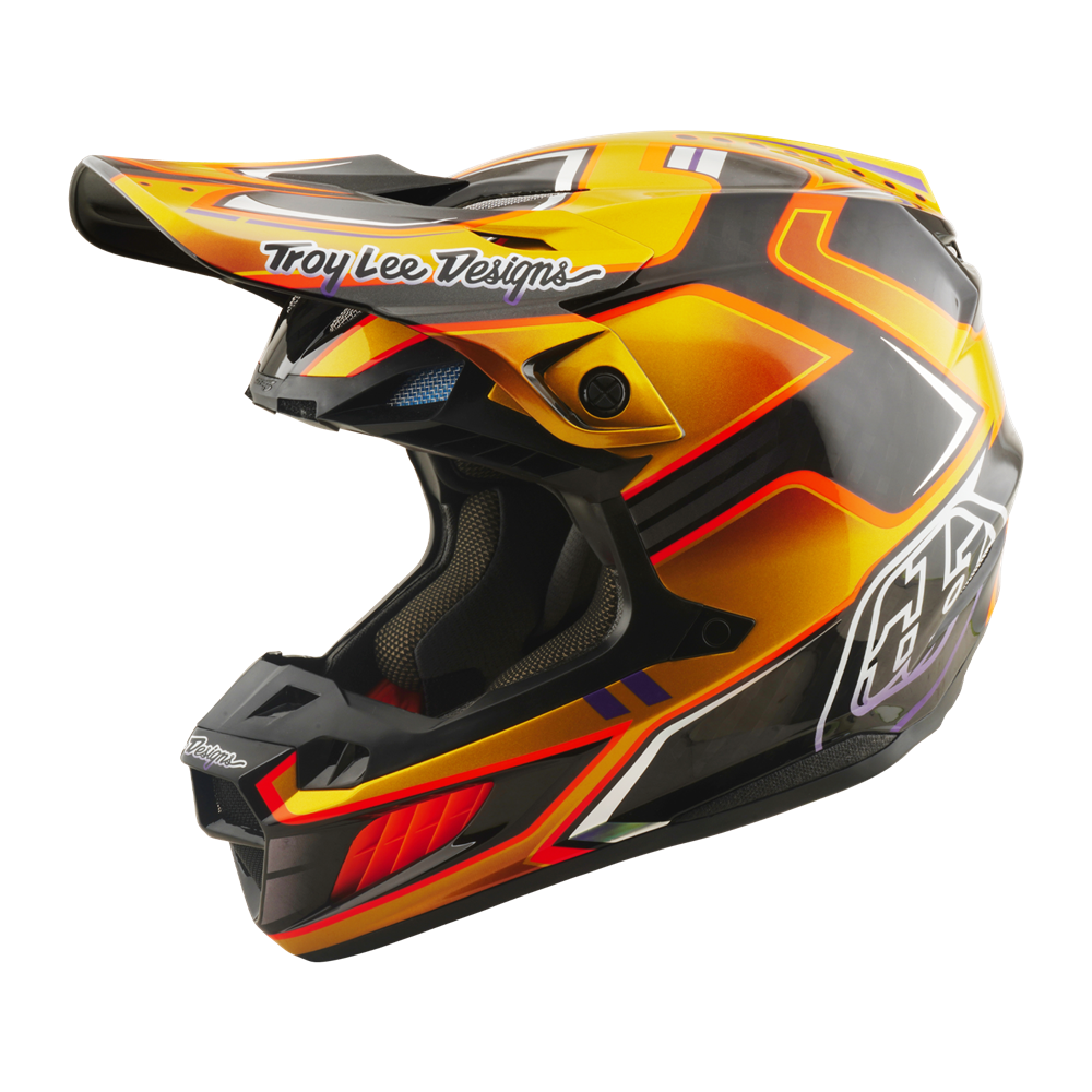 SE5 ECE CARBON HELMET CREST GOLD