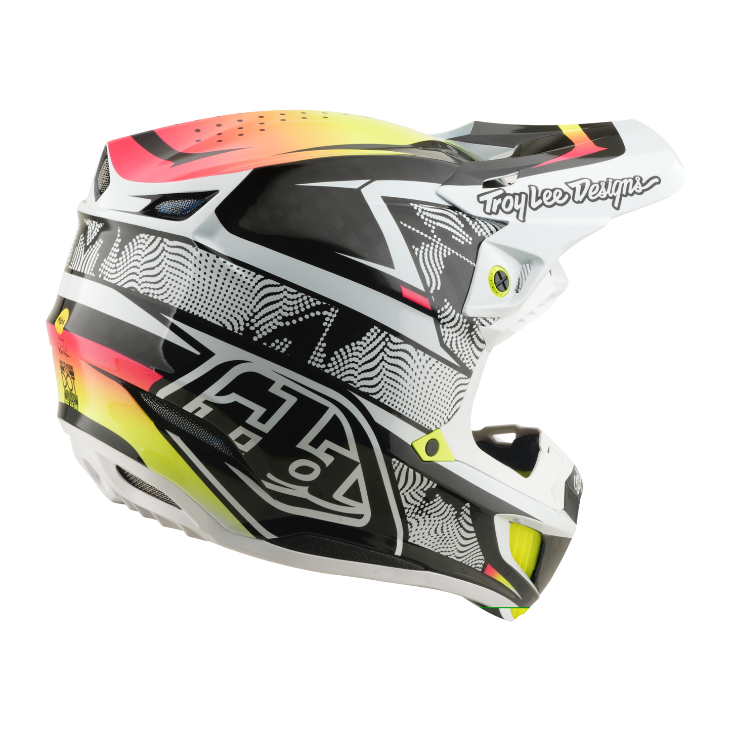 SE5 ECE CARBON HELMET LINED UP WHITE