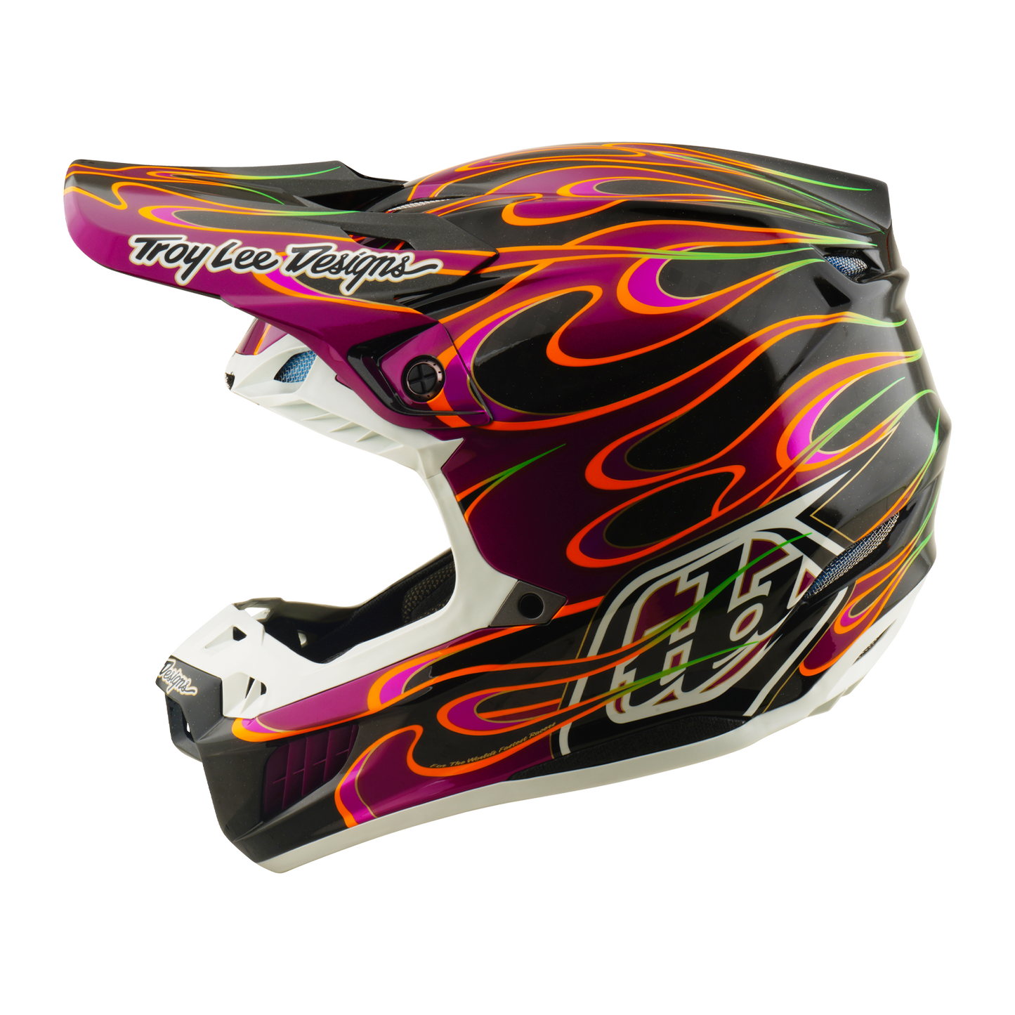 SE5 ECE CARBON HELMET TORCHED BLACK / VIOLET