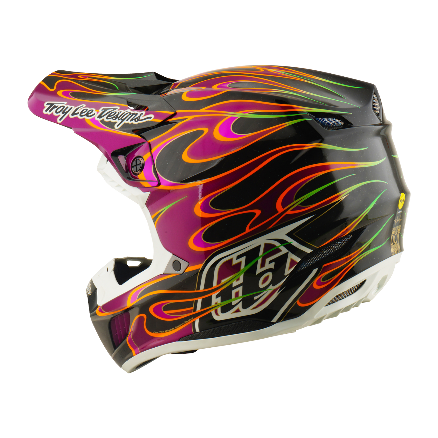 SE5 ECE CARBON HELMET TORCHED BLACK / VIOLET