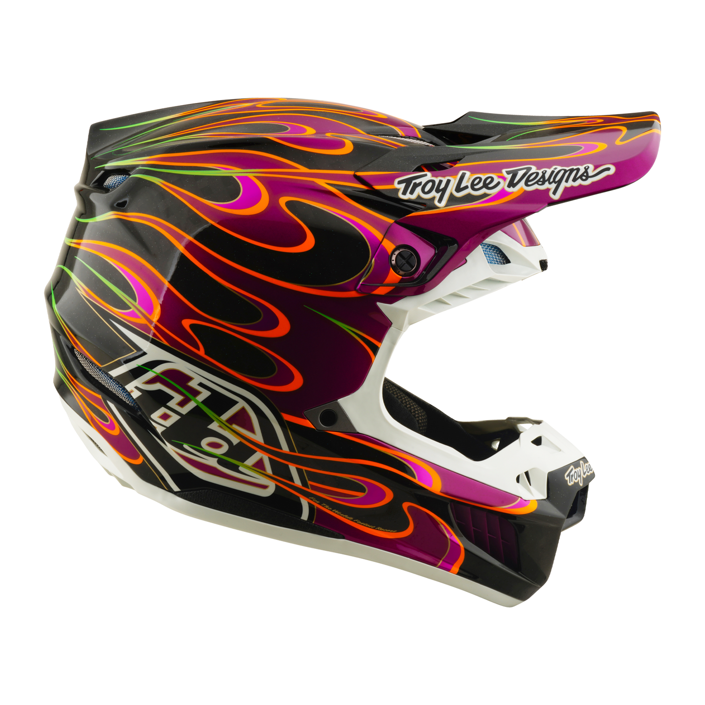 SE5 ECE CARBON HELMET TORCHED BLACK / VIOLET