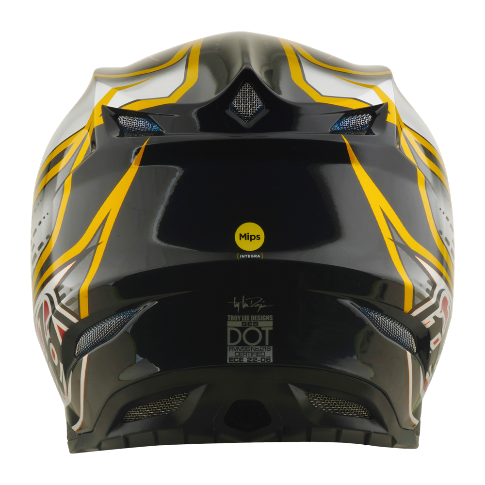 SE5 ECE COMPOSITE HELMET WINGS BLACK / BLACK