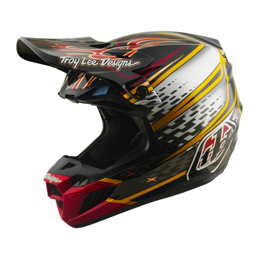 SE5 ECE COMPOSITE HELMET WINGS BLACK / BLACK