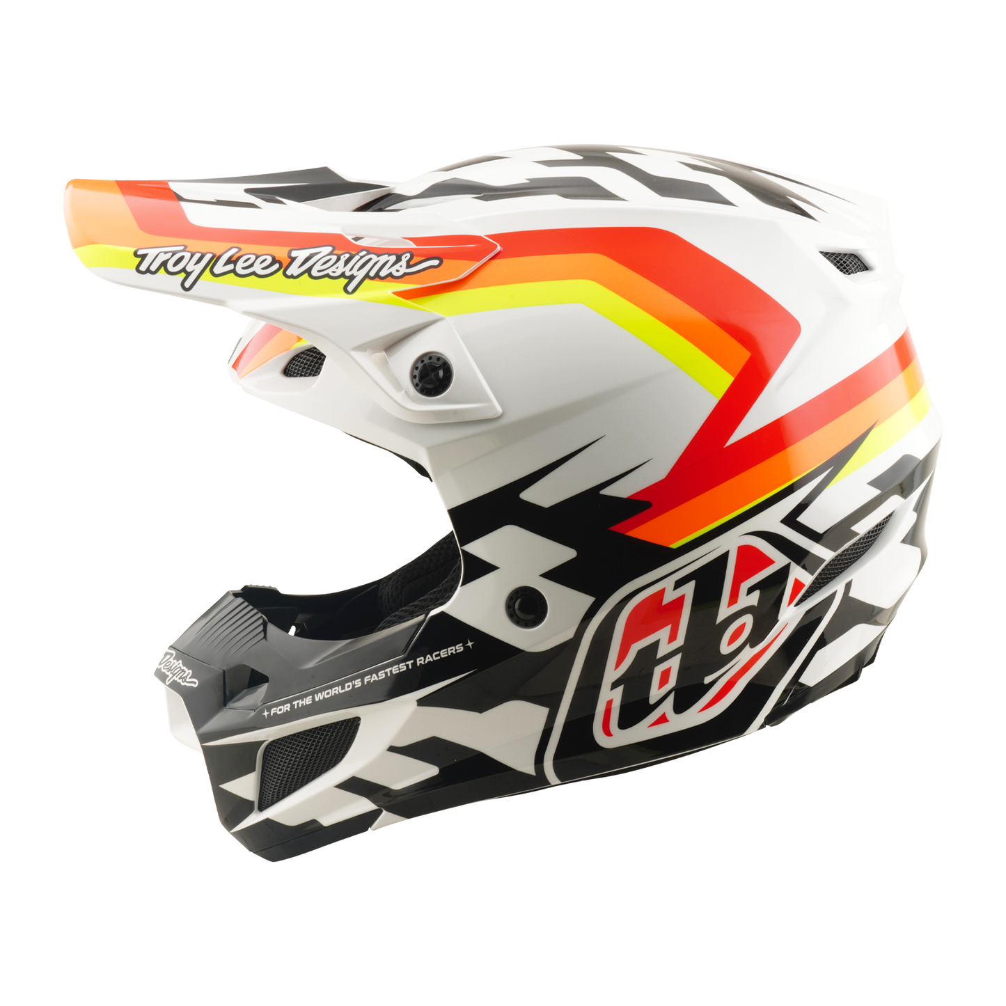 SE5 POLYCARBONATE HELMET DASH ORANGE