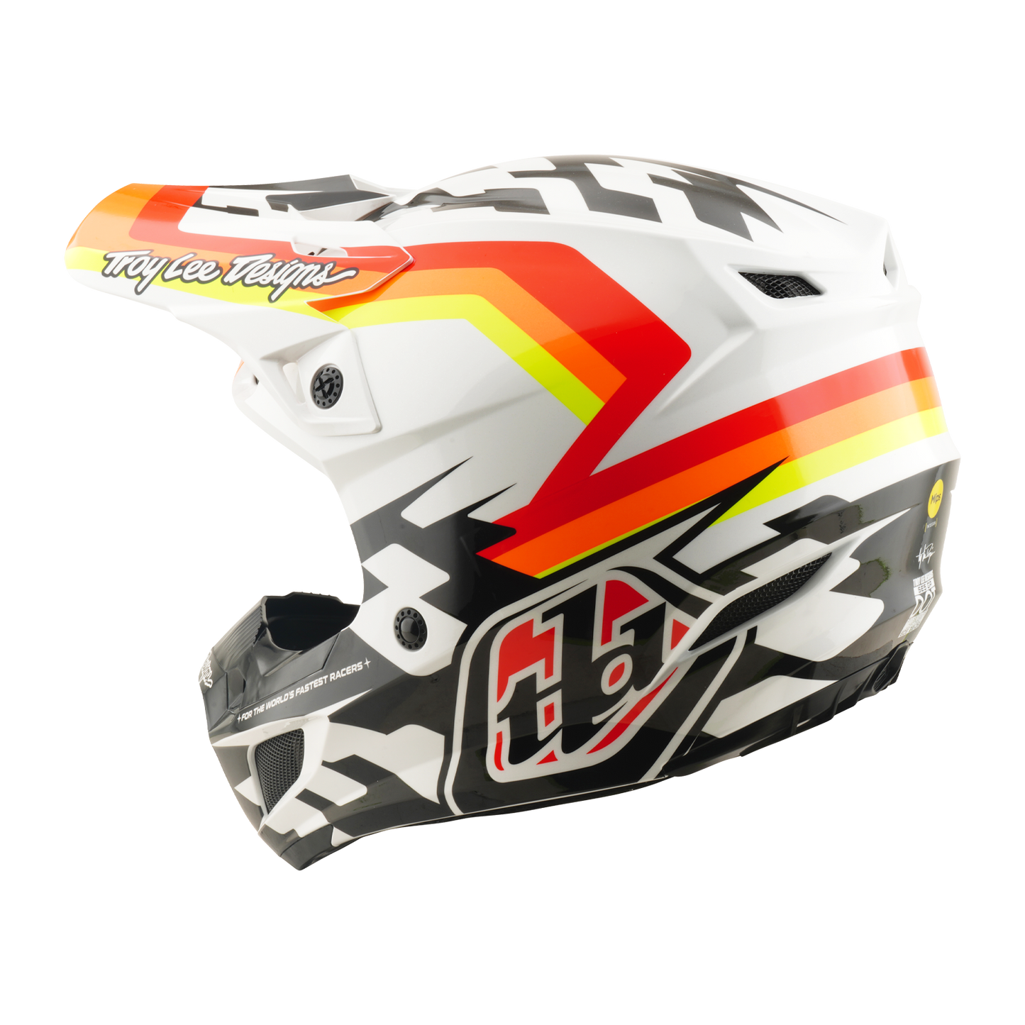SE5 POLYCARBONATE HELMET DASH ORANGE
