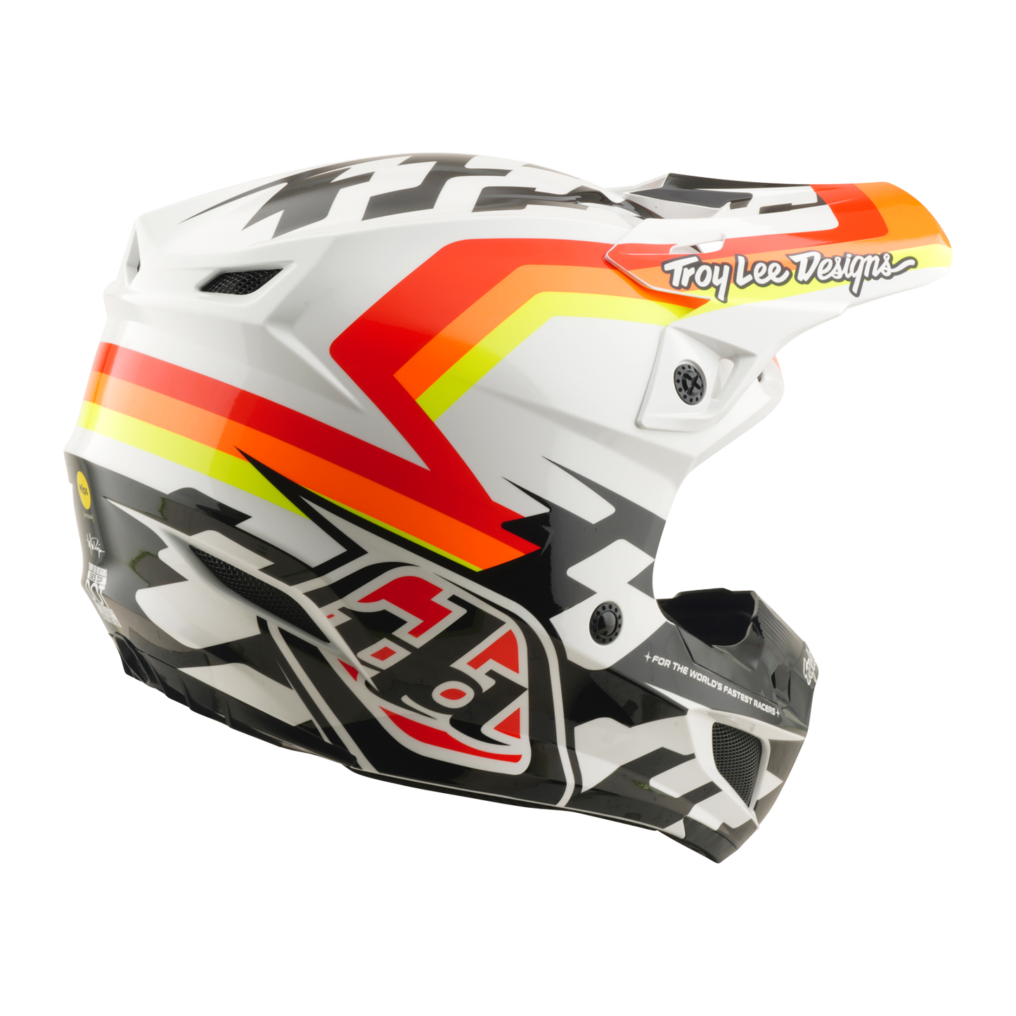 SE5 POLYCARBONATE HELMET DASH ORANGE