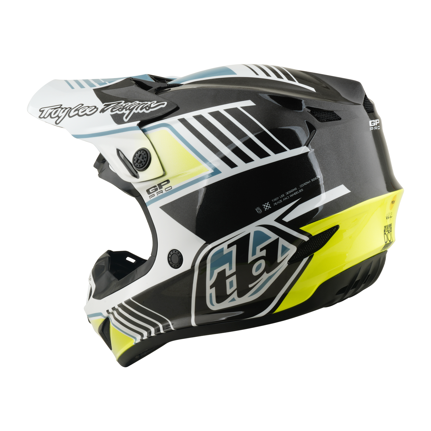 YOUTH GP PRO HELMET SEGMENT GRAY