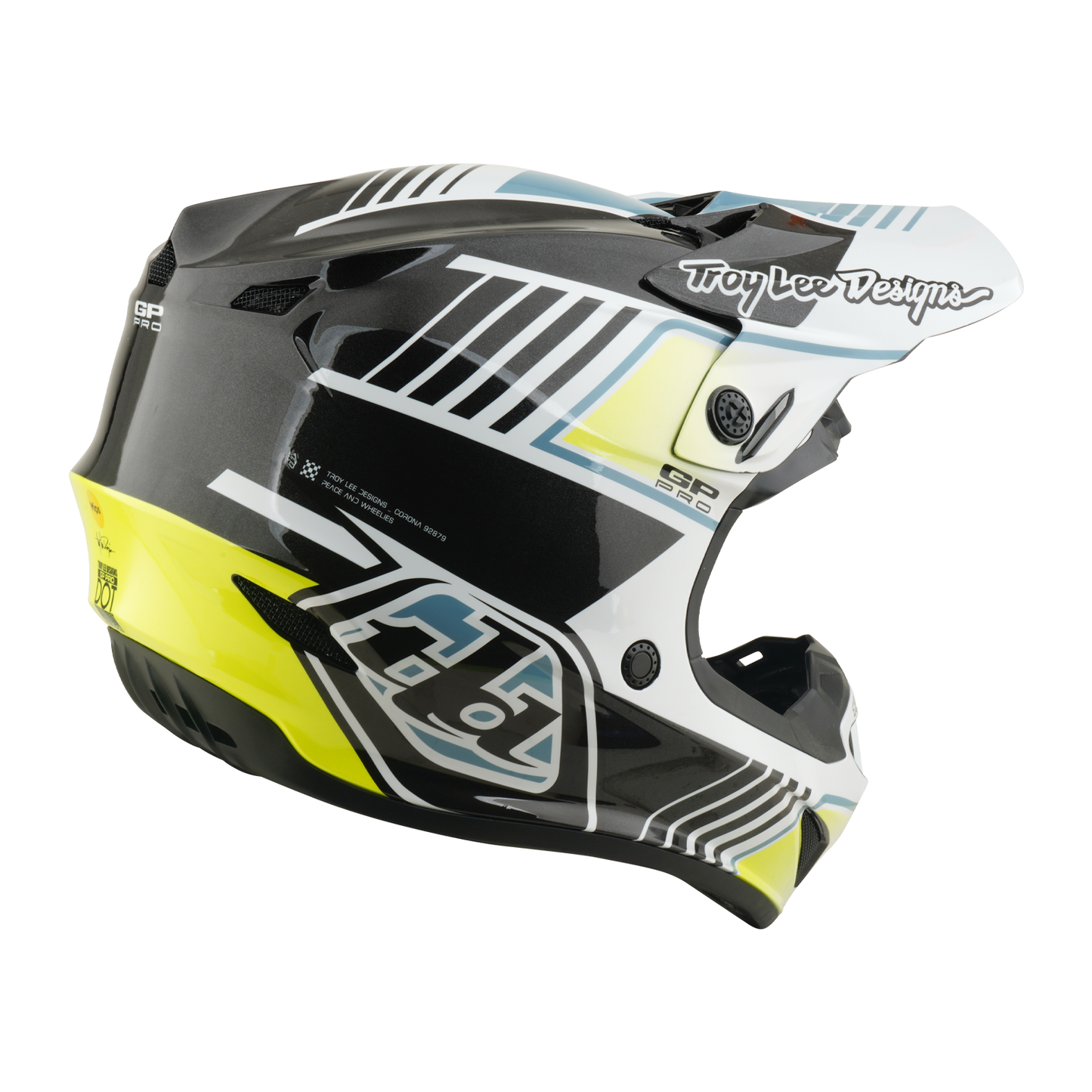 YOUTH GP PRO HELMET SEGMENT GRAY