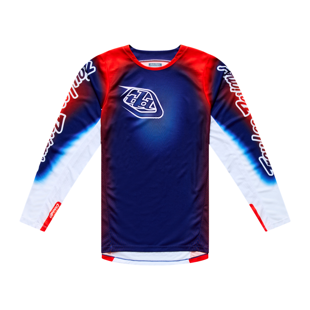 GP PRO JERSEY IMPRINT BLUE / ORANGE