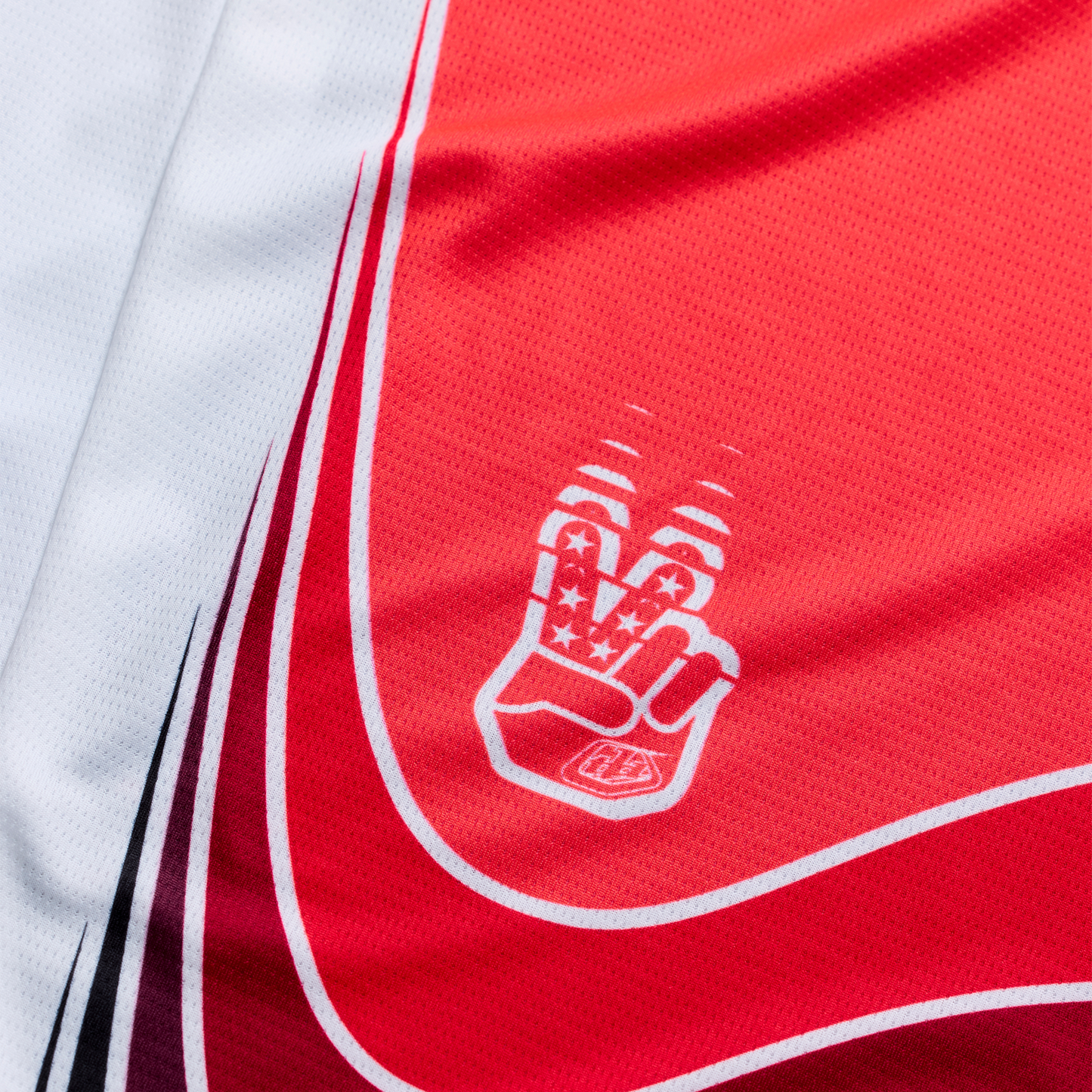 GP PRO JERSEY STAGGER BLACK / RED