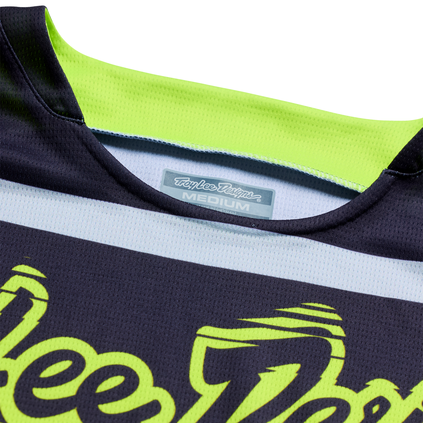 GP PRO JERSEY STAGGER GUNMETAL / NEO YELLOW