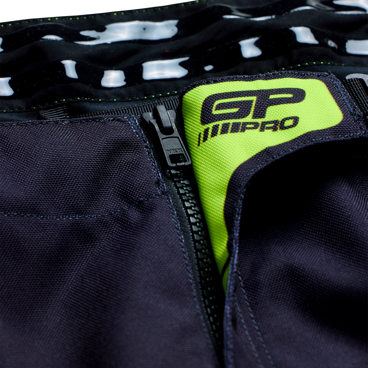 GP PRO PANT STAGGER GUNMETAL / NEO YELLOW
