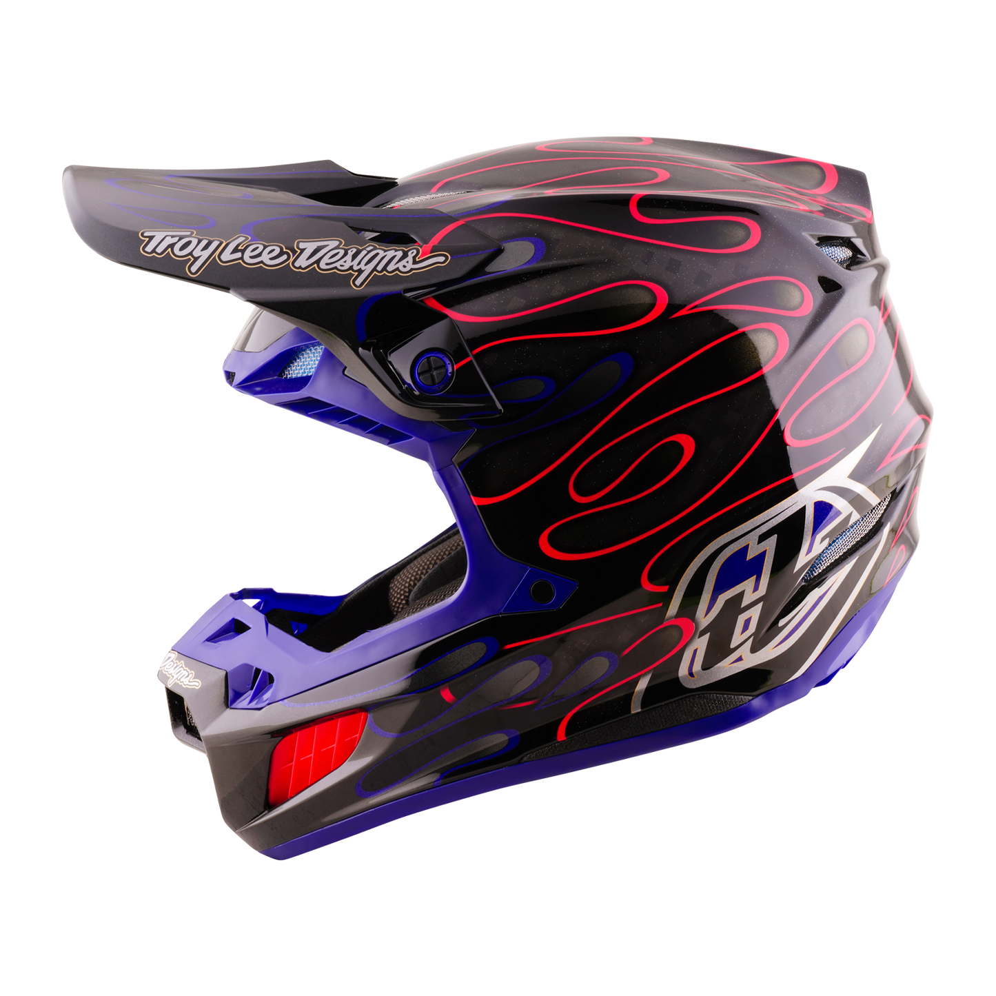 SE5 ECE CARBON HELMET OVERSPRAY BLACK / MAGENTA