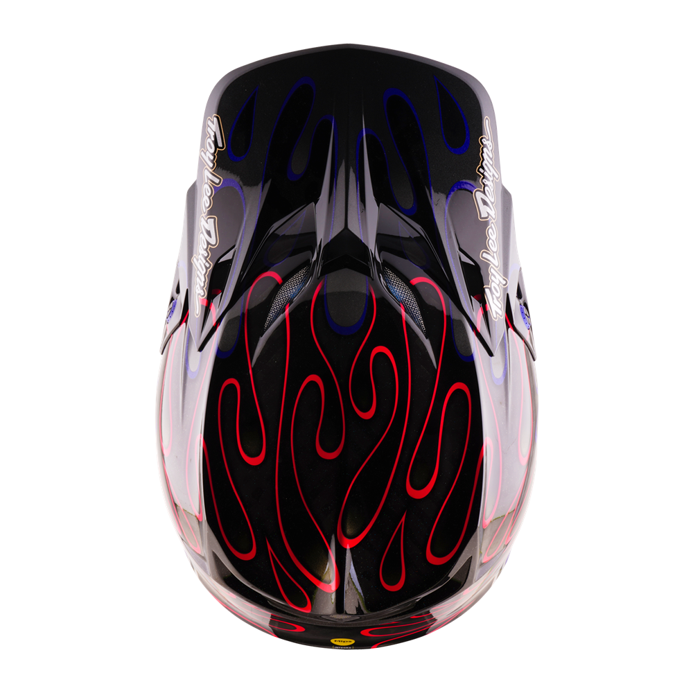 SE5 ECE CARBON HELMET OVERSPRAY BLACK / MAGENTA