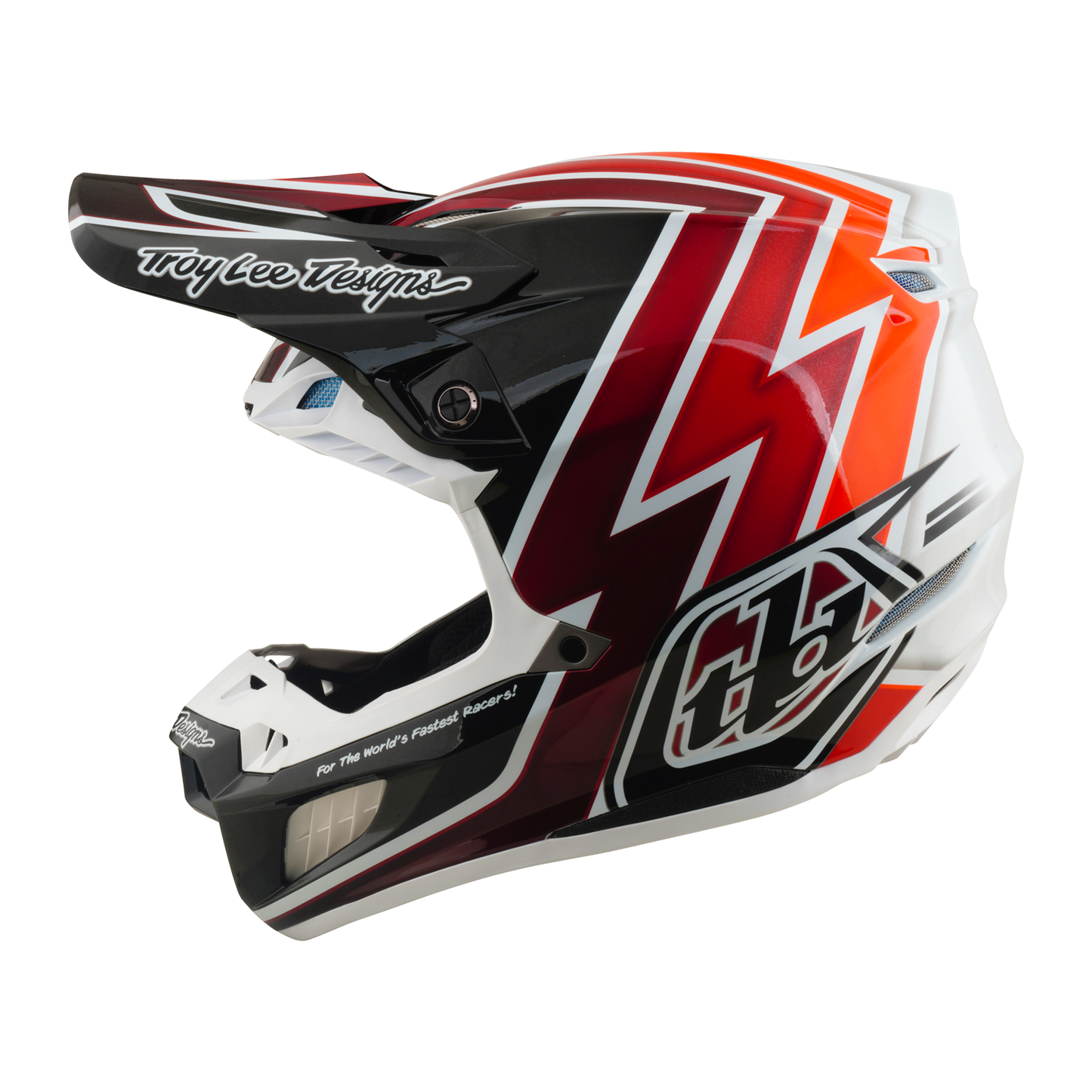 SE5 ECE COMPOSITE HELMET BOLTZ BLACK / RED