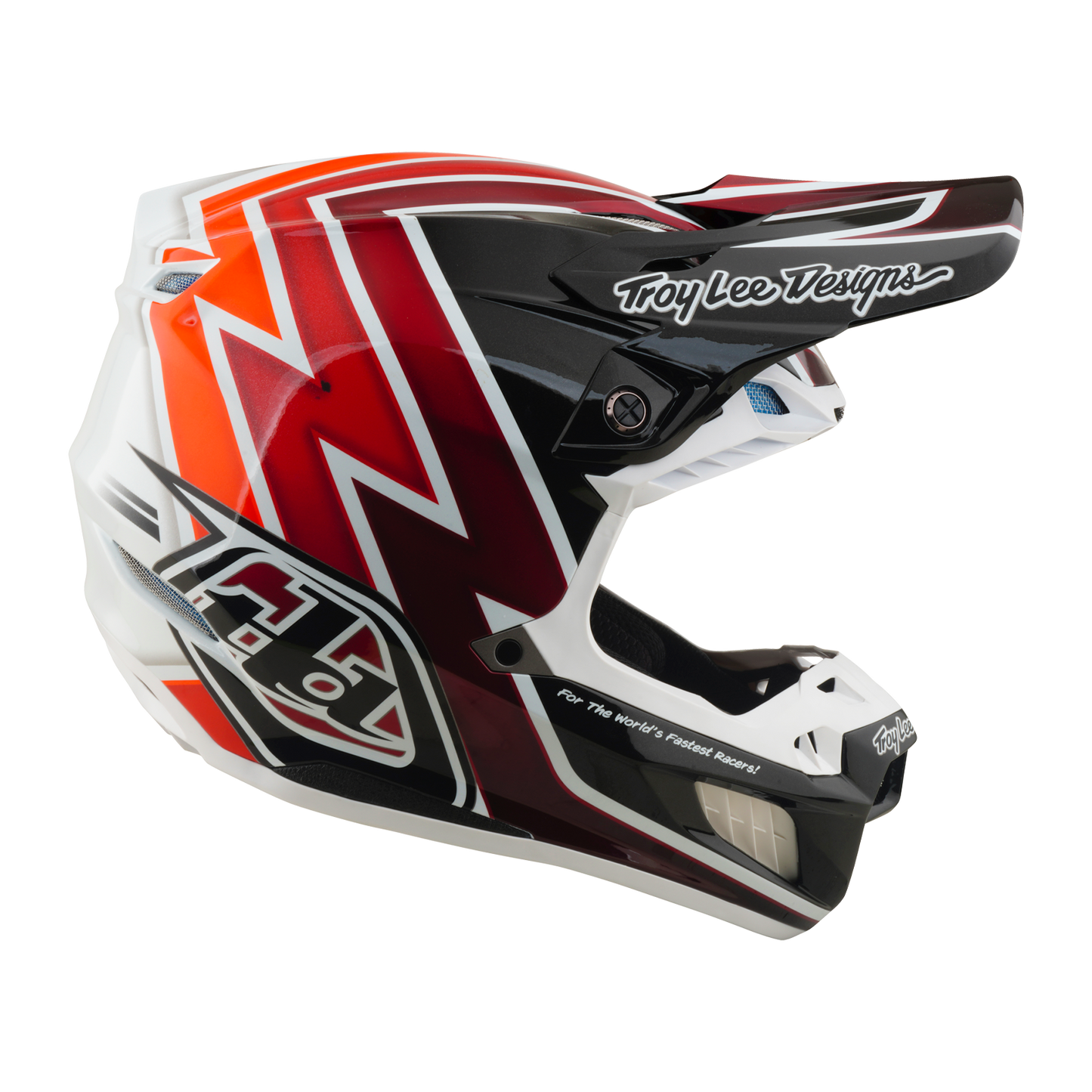 SE5 ECE COMPOSITE HELMET BOLTZ BLACK / RED